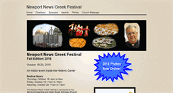 Desktop Screenshot of newportnewsgreekfestival.org